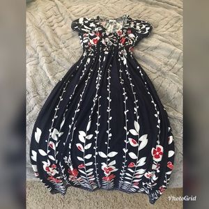 Floral dress size large